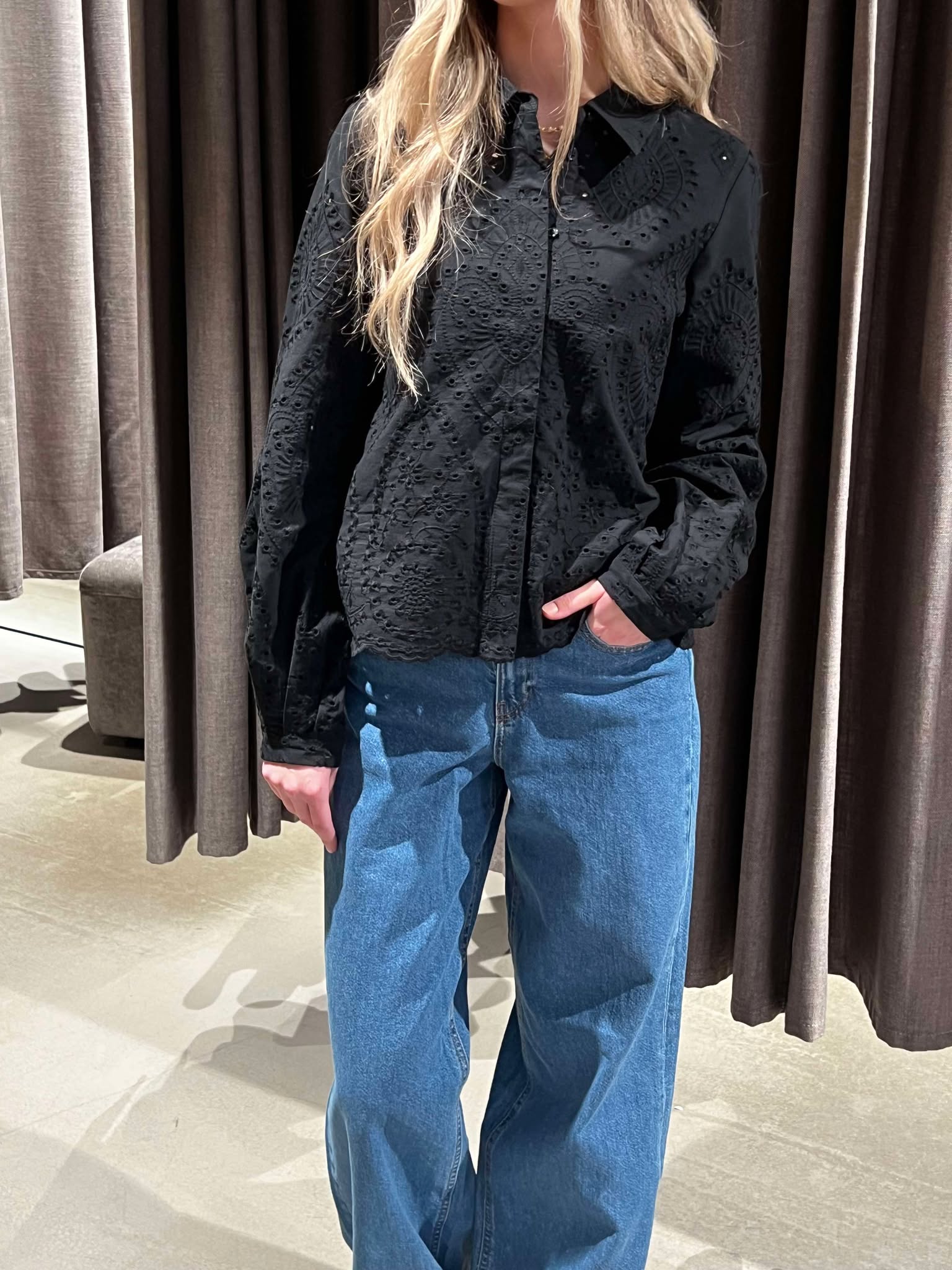 OBJBITTEN Shirt - Black